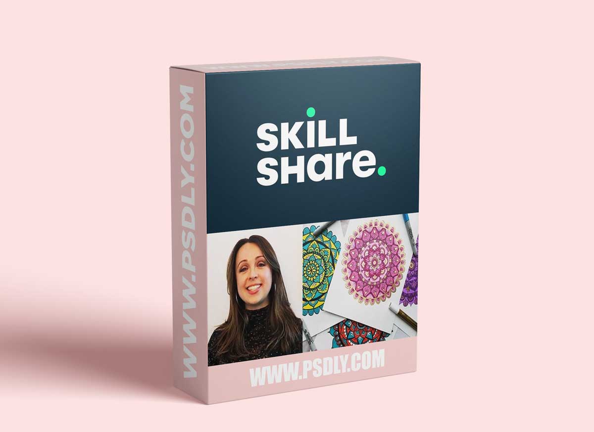 Modern Mandala Art: Draw and Color 2 Stunning and Unique Mandalas