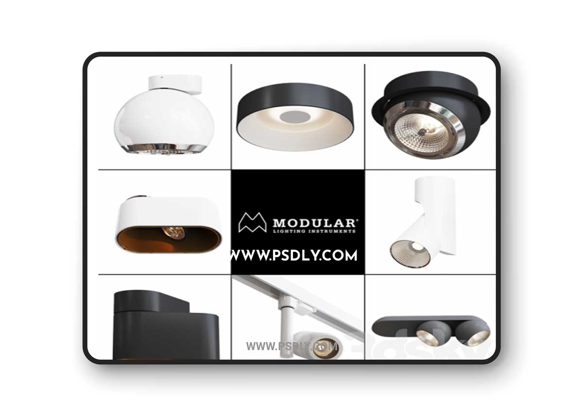 Modular Lighting Instruments 3D Model