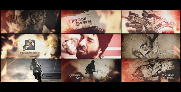 Videohive Fire Grunge Promo 8546068