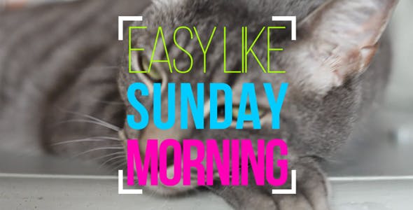 Videohive Flat Title Animation 16034195