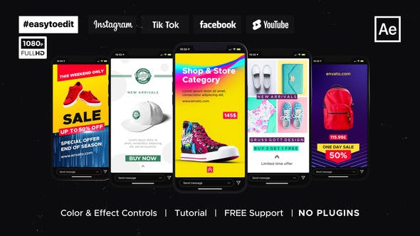 Videohive Instagram Stories | Shop and Store 01 35797935