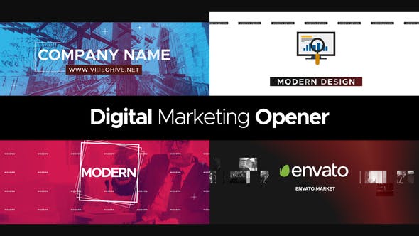 Videohive Digital Marketing Opener 23208569