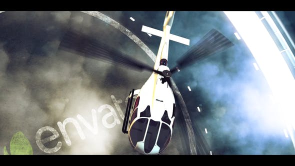 Videohive Helicopter Logo Reveal 28611061