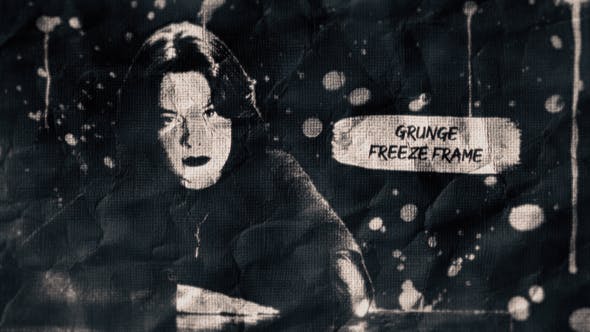 Videohive Grunge Freeze Frame 35148818