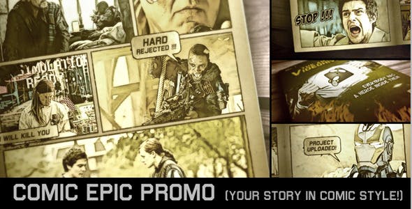 Videohive Comic Epic Promo 5203939