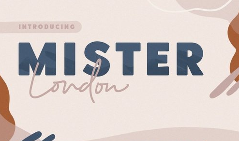 Mister London - Bold Sans & Script 3870675