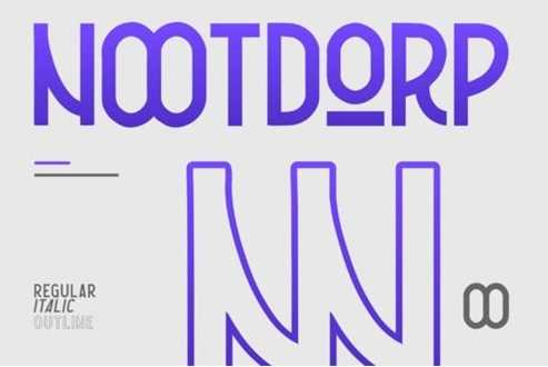 Nootdorp Font