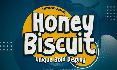 Honey Biscuit - Unique Bold Display