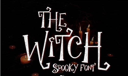 The Witch - Spooky Font