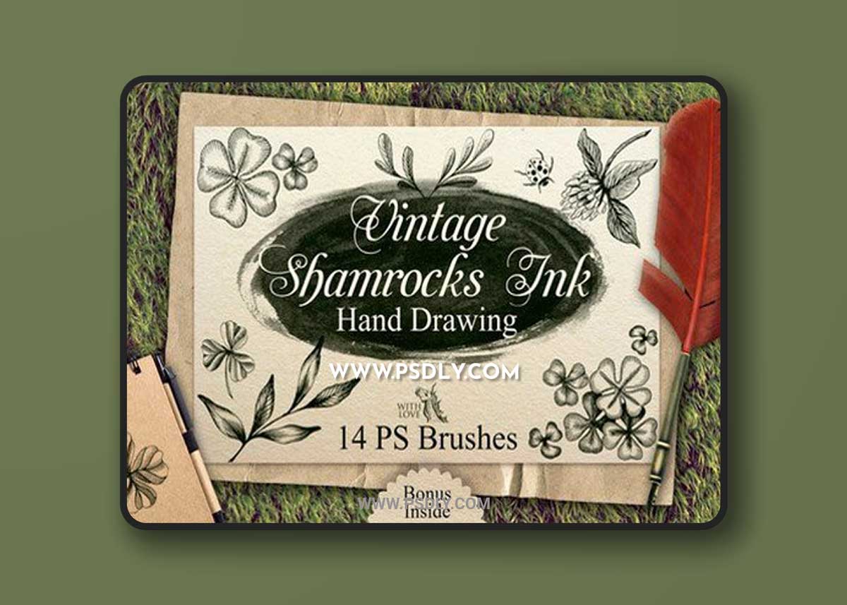 Shamrocks Ink Vintage PS Brushes