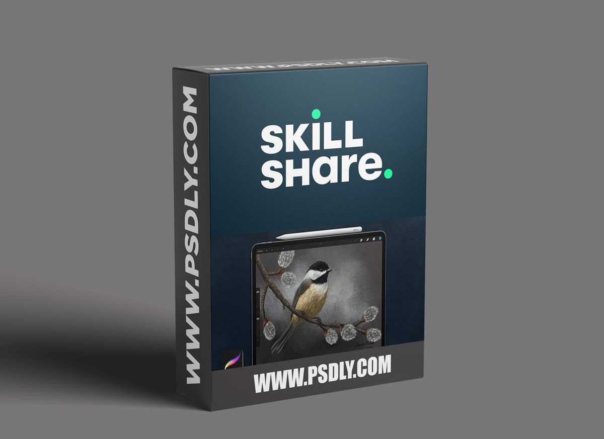 Soft Pastels in Procreate: Learn How to Draw Birds by Creating this Gorgeous Chickadee