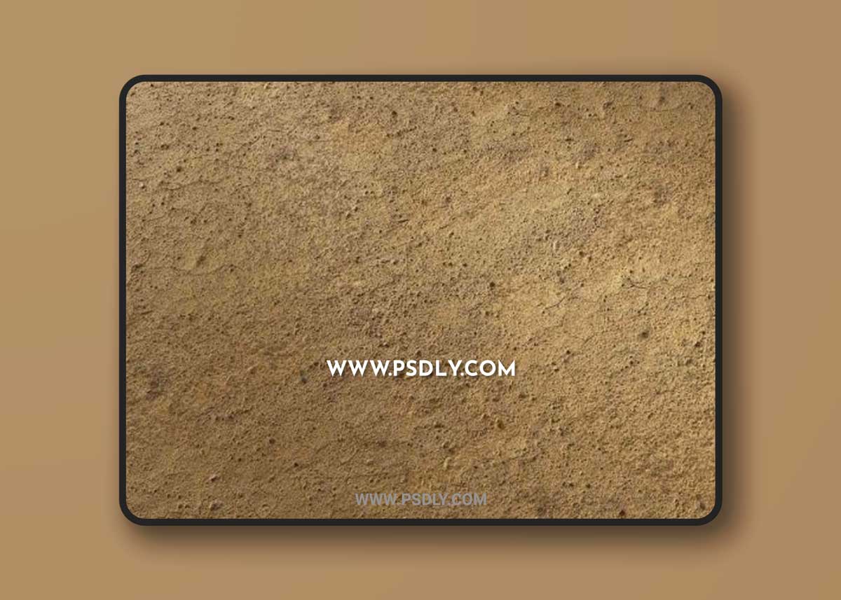 Soil Mud PBR Material 3D Model