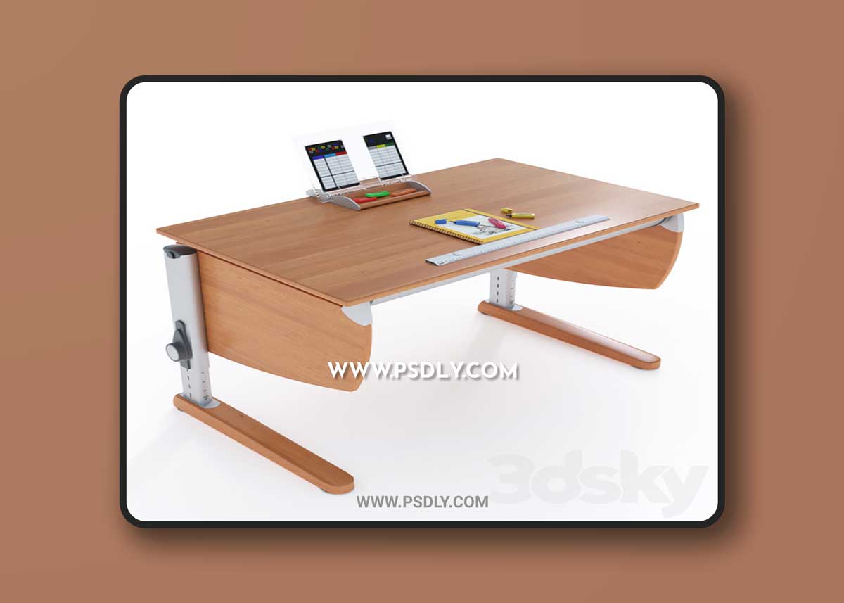 Table Moll Intero classic 3D Model