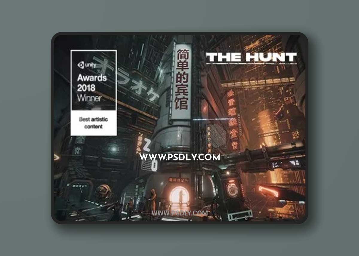 Unity Asset – The Hunt - Cyberpunk Pack