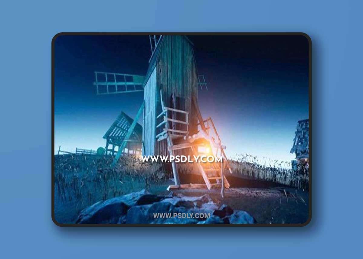 Unreal Engine – Countryside: Windmills & Barns