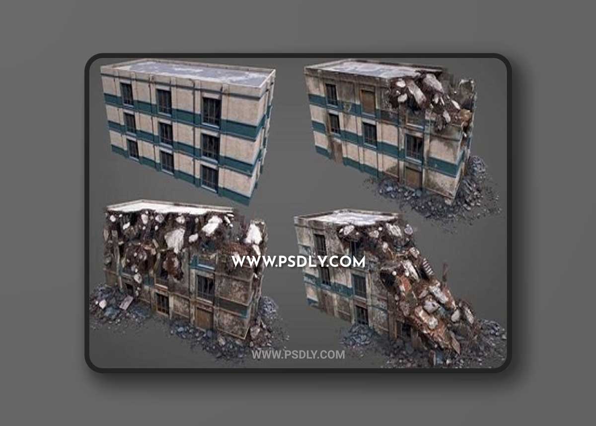 Unreal Engine – Destroyed Building Kit