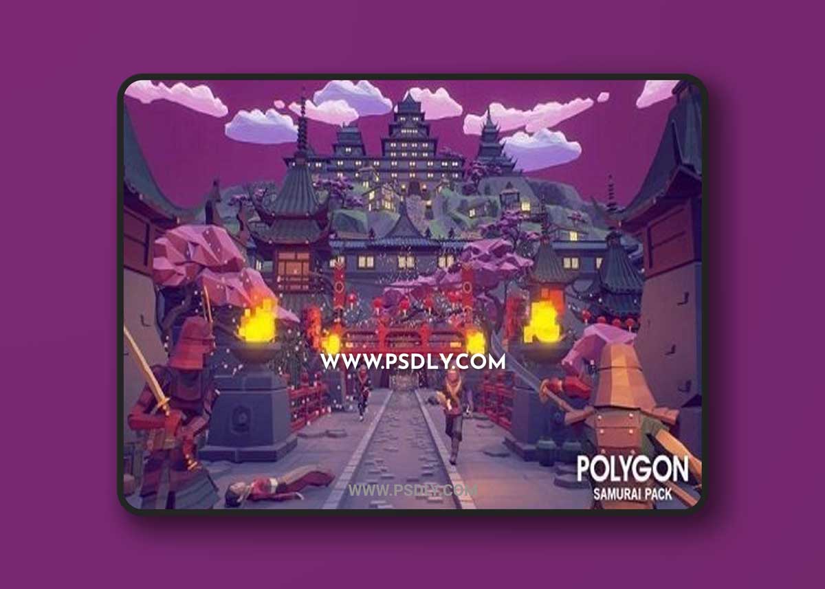 Unreal Engine – POLYGON – Samurai Pack