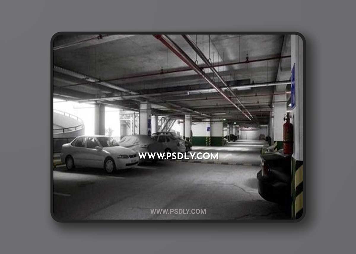 Unreal Engine – Parking Garage 3D Model