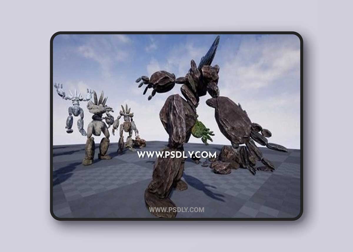 Unreal Engine – Rock Monster Pack PBR