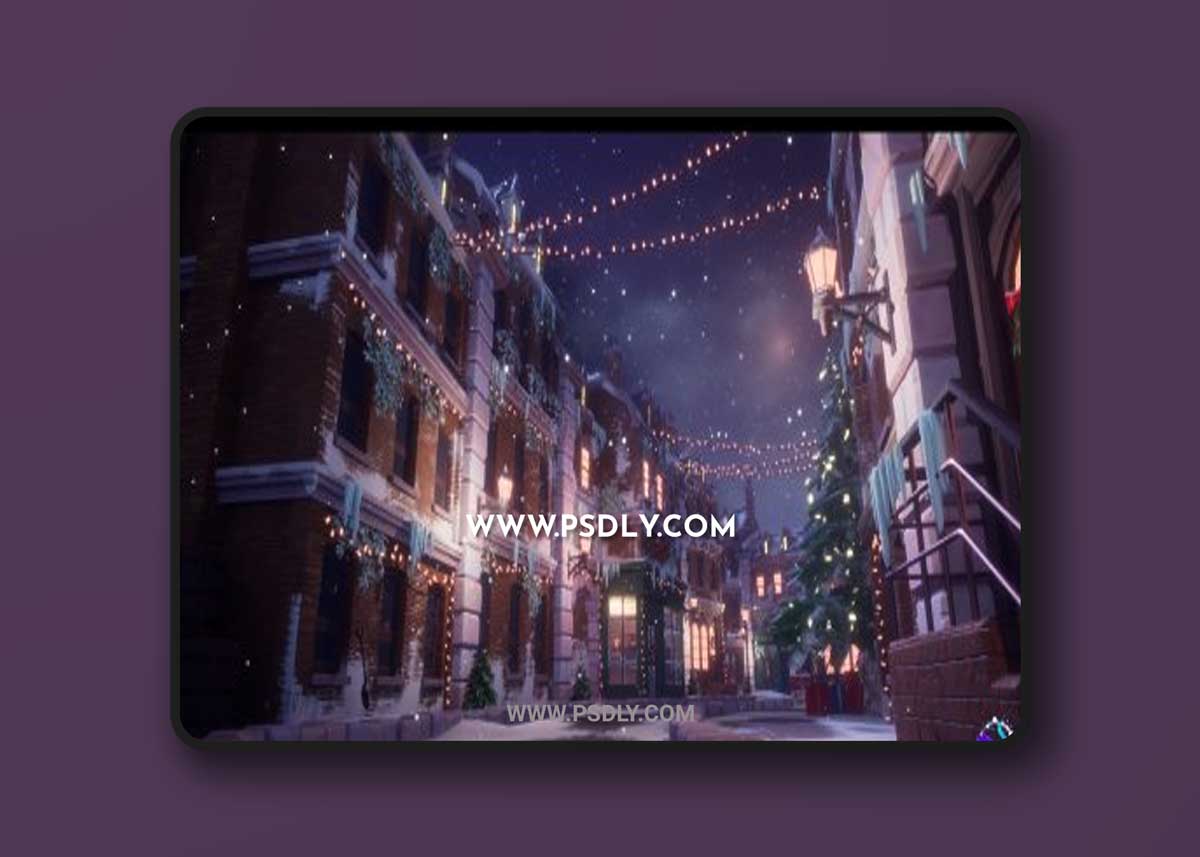 Unreal Engine – Stylized Christmas Town