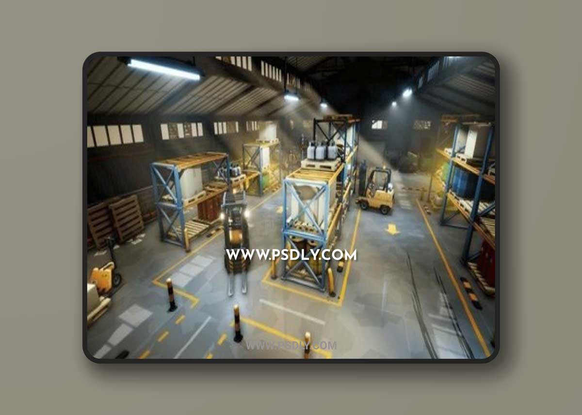 Unreal Engine – Stylized Warehouse