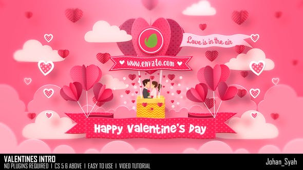Videohive Valentines Intro 35766833