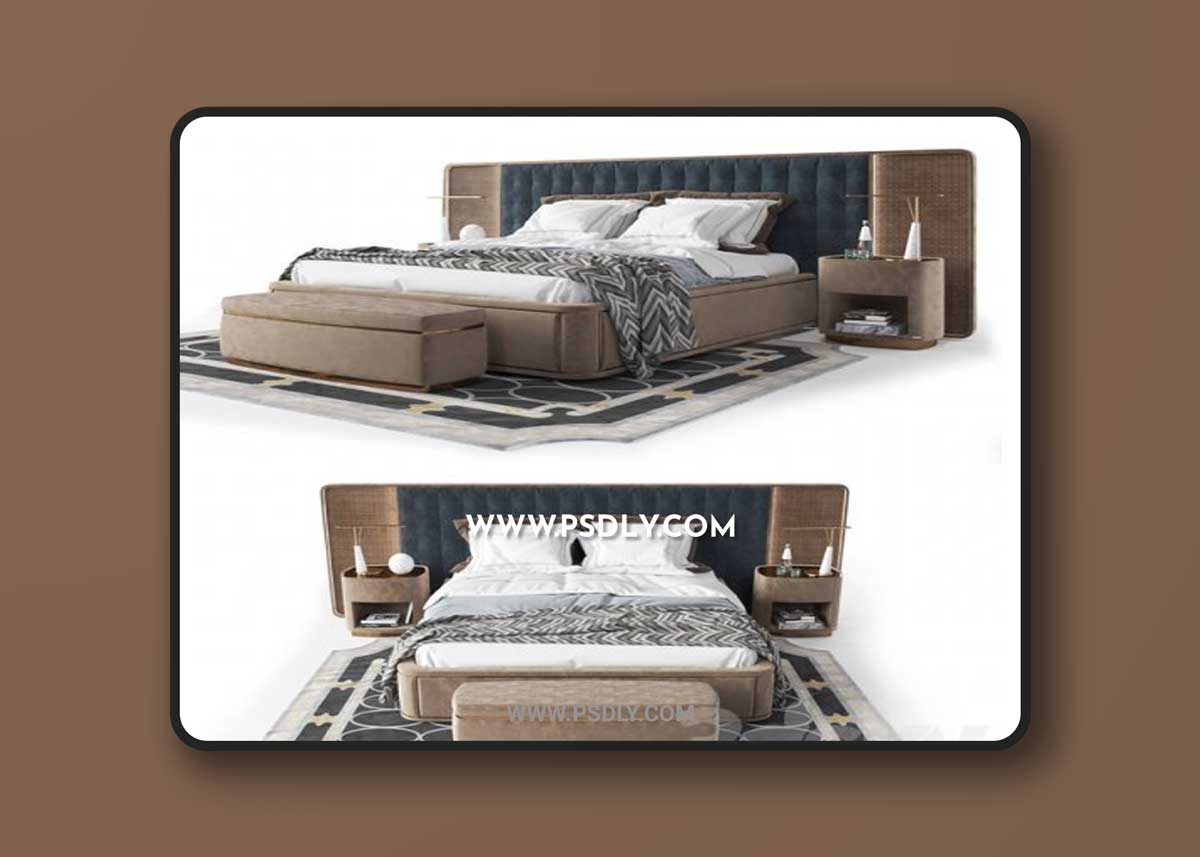 Vissionnaire bedroom set 3D Model