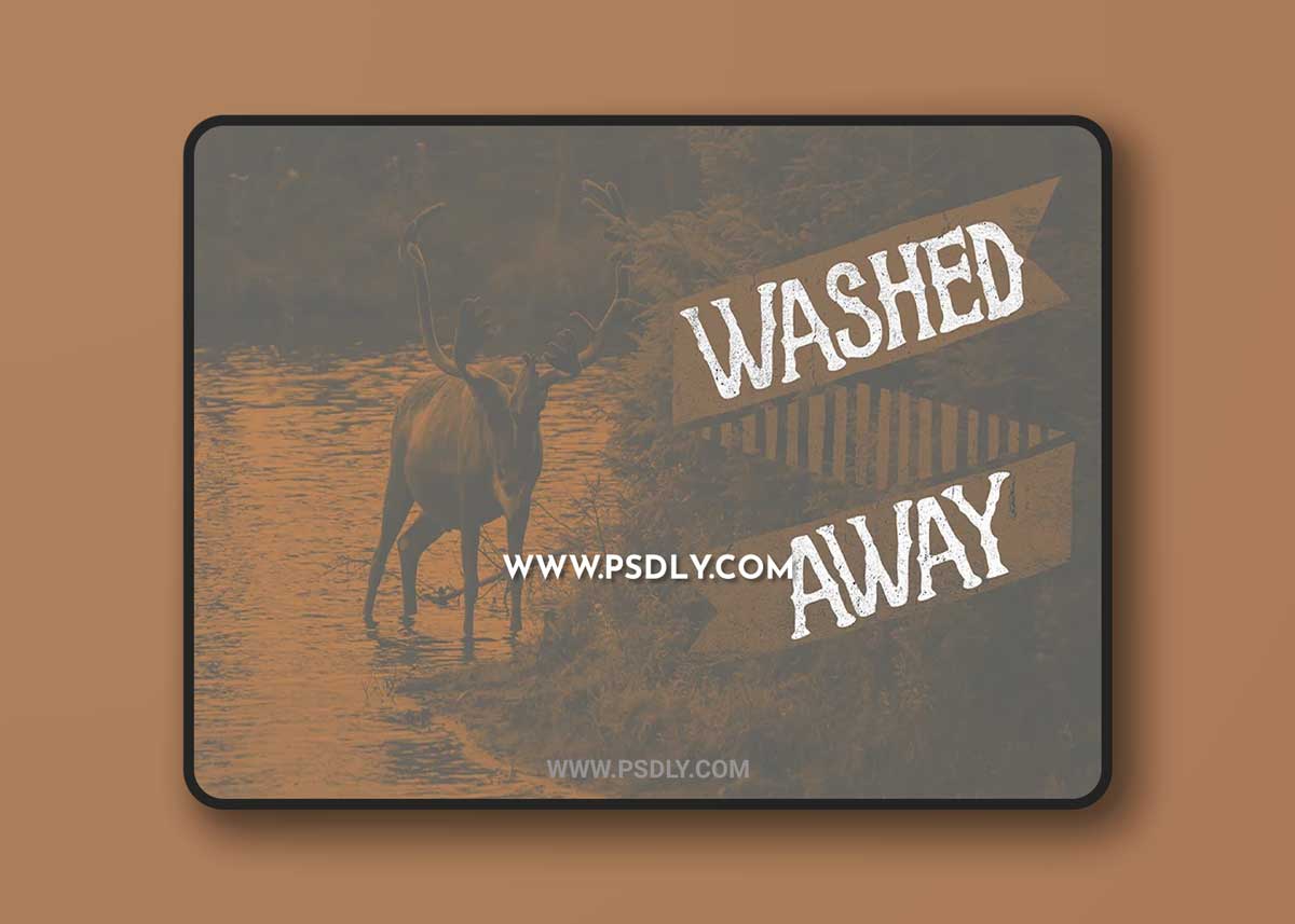 "Washed Away" - Gradients