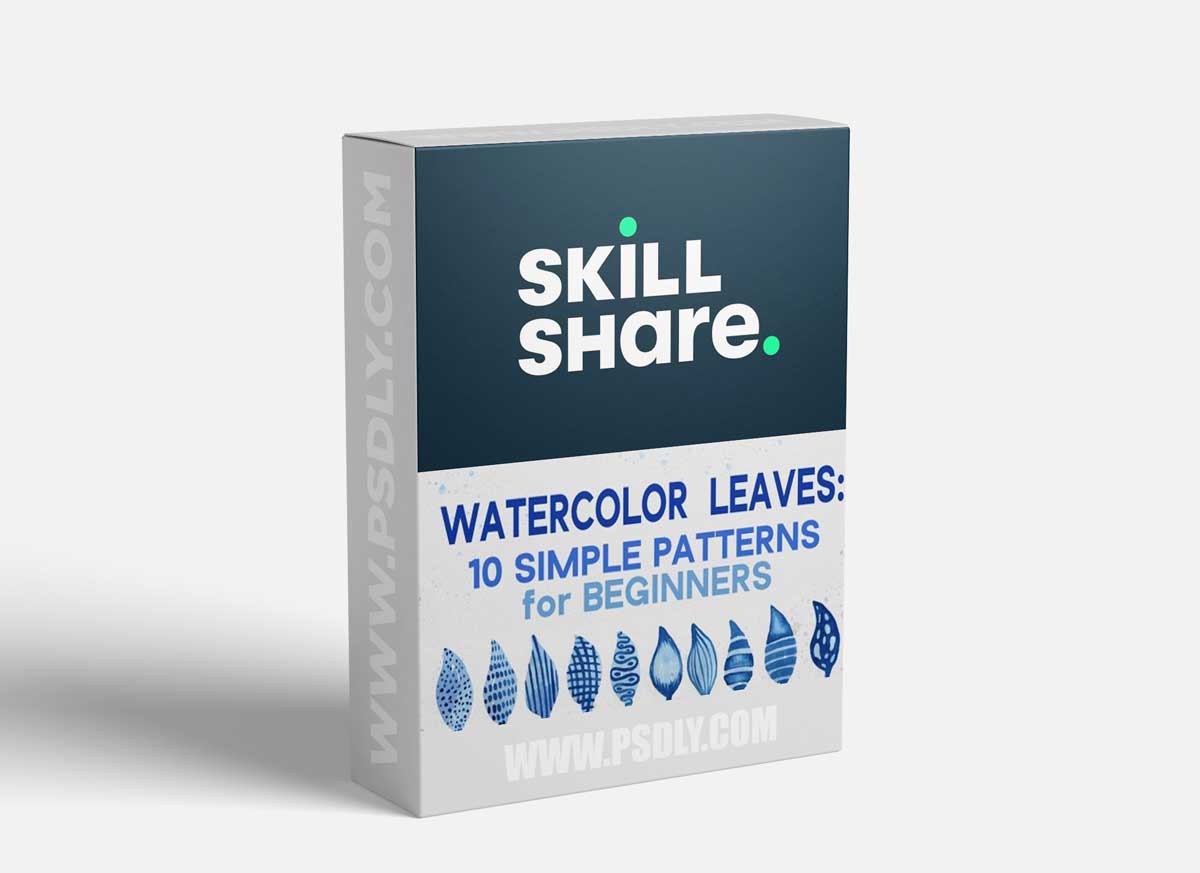 Watercolor Leaves: 10 Simple Patterns for Beginners