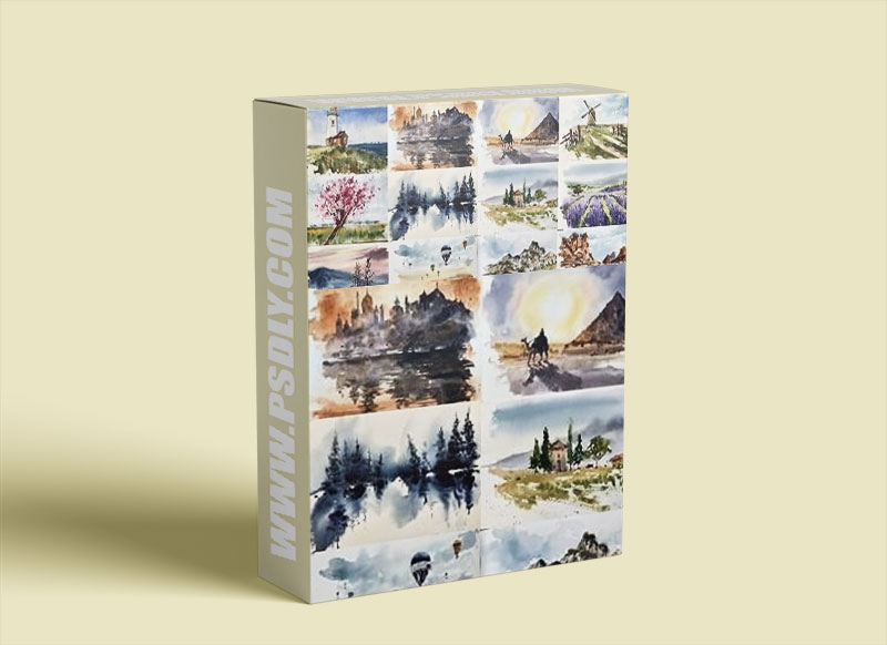 Watercolor Travel: Develop Your Style in 14 Days of Landscape Painting