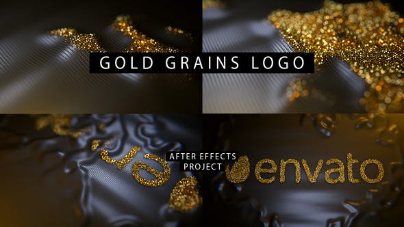 Videohive Gold Grains 35343991
