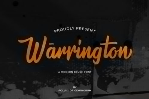 Warrington Font