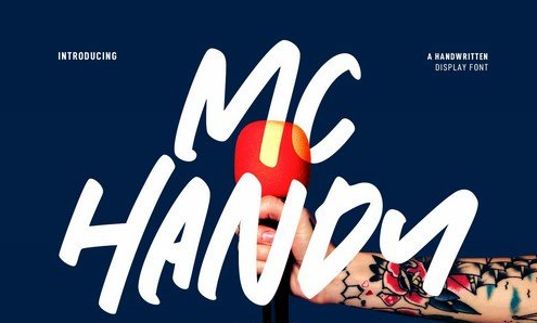 Mc Handy Handwritten Display Font