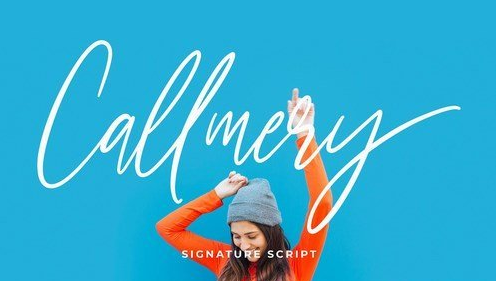 Callmery Signature Script Font