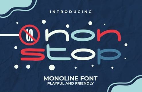 Non Stop Font