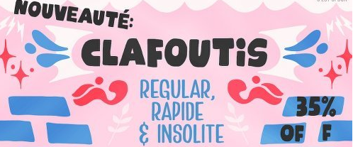 Clafoutis Font Family - 3 Fonts