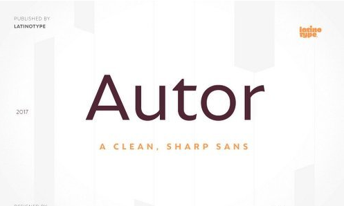 Autor Font Family - 14 Fonts