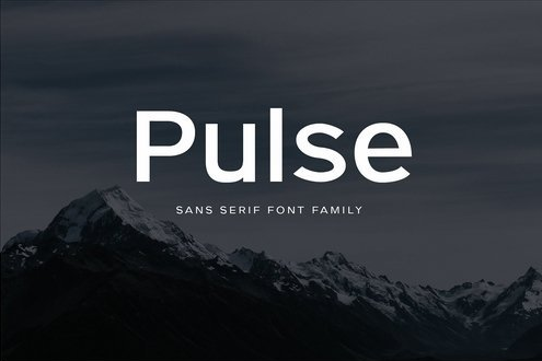 Pulse Sans Typeface 2976953