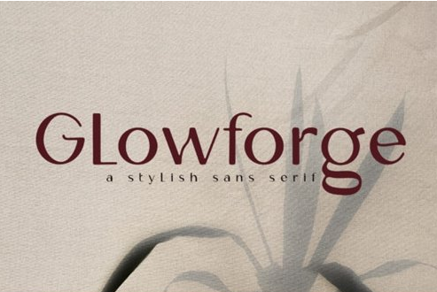 Glowforge Font