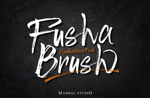 Fontbundles - Fusha Brush Font 424348