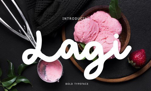 Lagi Monoline Calligraphy Font 5302113