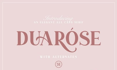 Duarose - An Elegant Serif 3626510