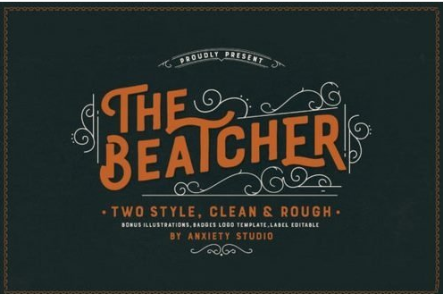 The Beatcher Typeface (Extras) 3033553