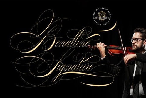 Banalline Signature Font
