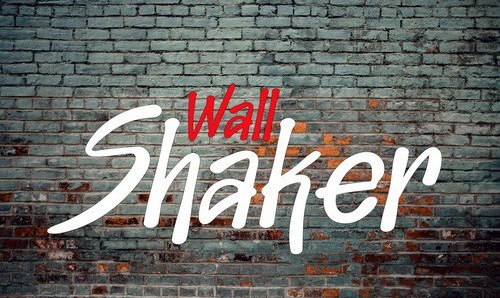 Wall Shaker - Graffiti Font
