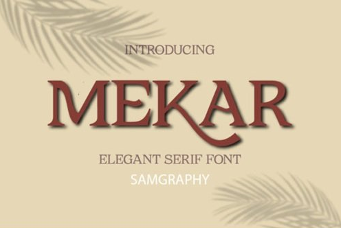 Mekar Font