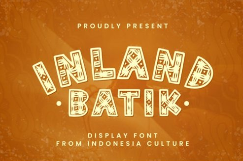Inland Batik Font