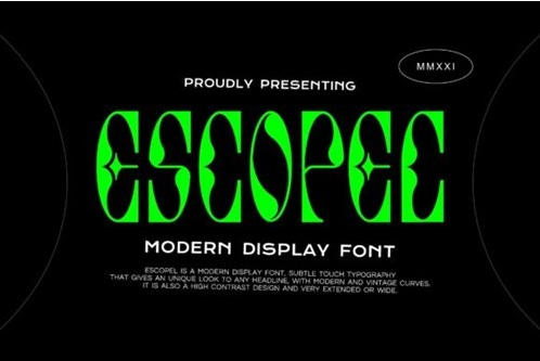 Escopel Font