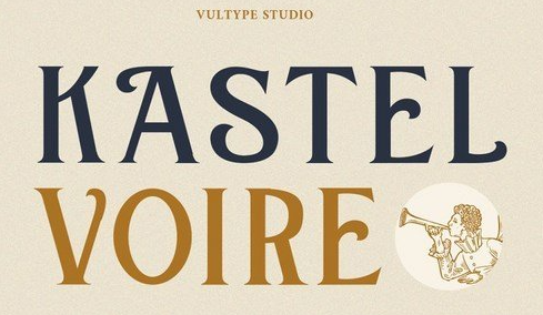Kastel Voire - Classic Display Font 5738719