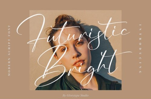 Futuristic Bright Font